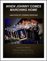 When Johnny Comes Marching Home SATB choral sheet music cover